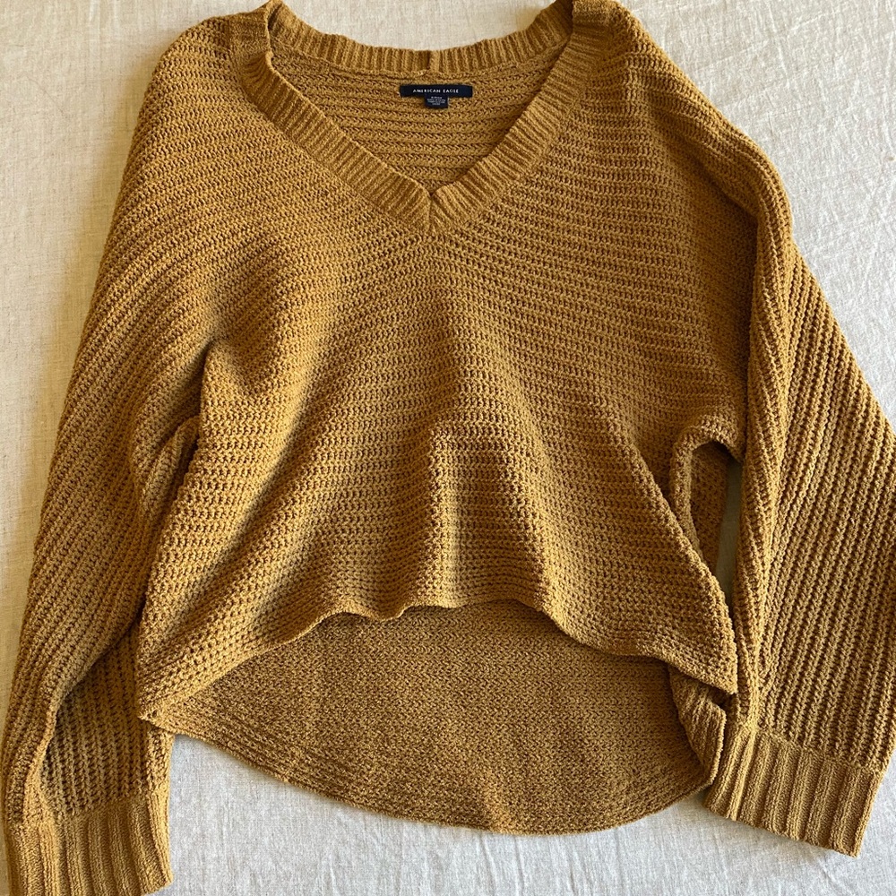 Mustard Crop Sweater